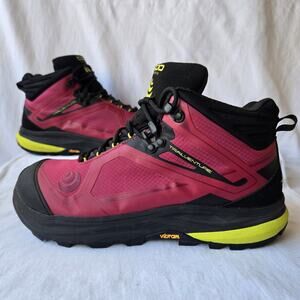 Topo Trailventure Women's Waterproof Mid Hiking Boots Pink/Black Size 10